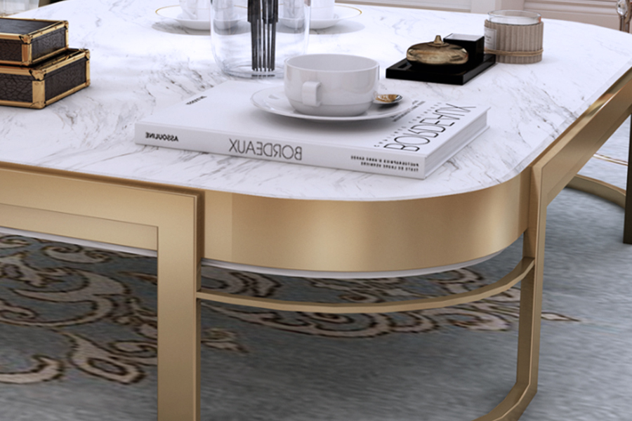 304 brushed stainless steel electroplating champaign gold