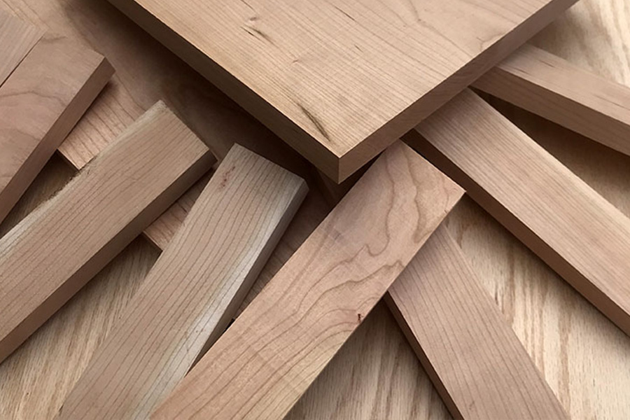 Cherry wood import American