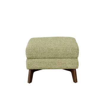 commercial hotel furniture modern foot ottoman with solid beech wood leg