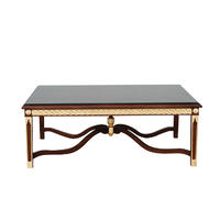 Coffee sofa side tables for art furniture with black frame