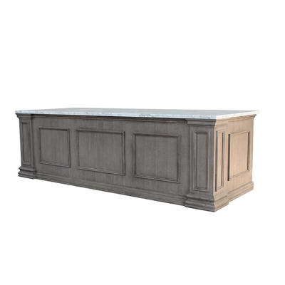 New York Furniture High Tech Executive Office Desk with marble top