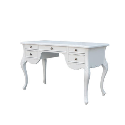Modern bedroom white dressing desk bed end side table,European hallway entrance console table with drawer