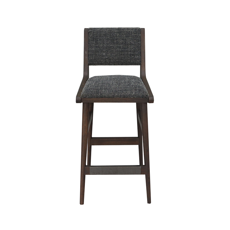 Fashion solid wood bar chair