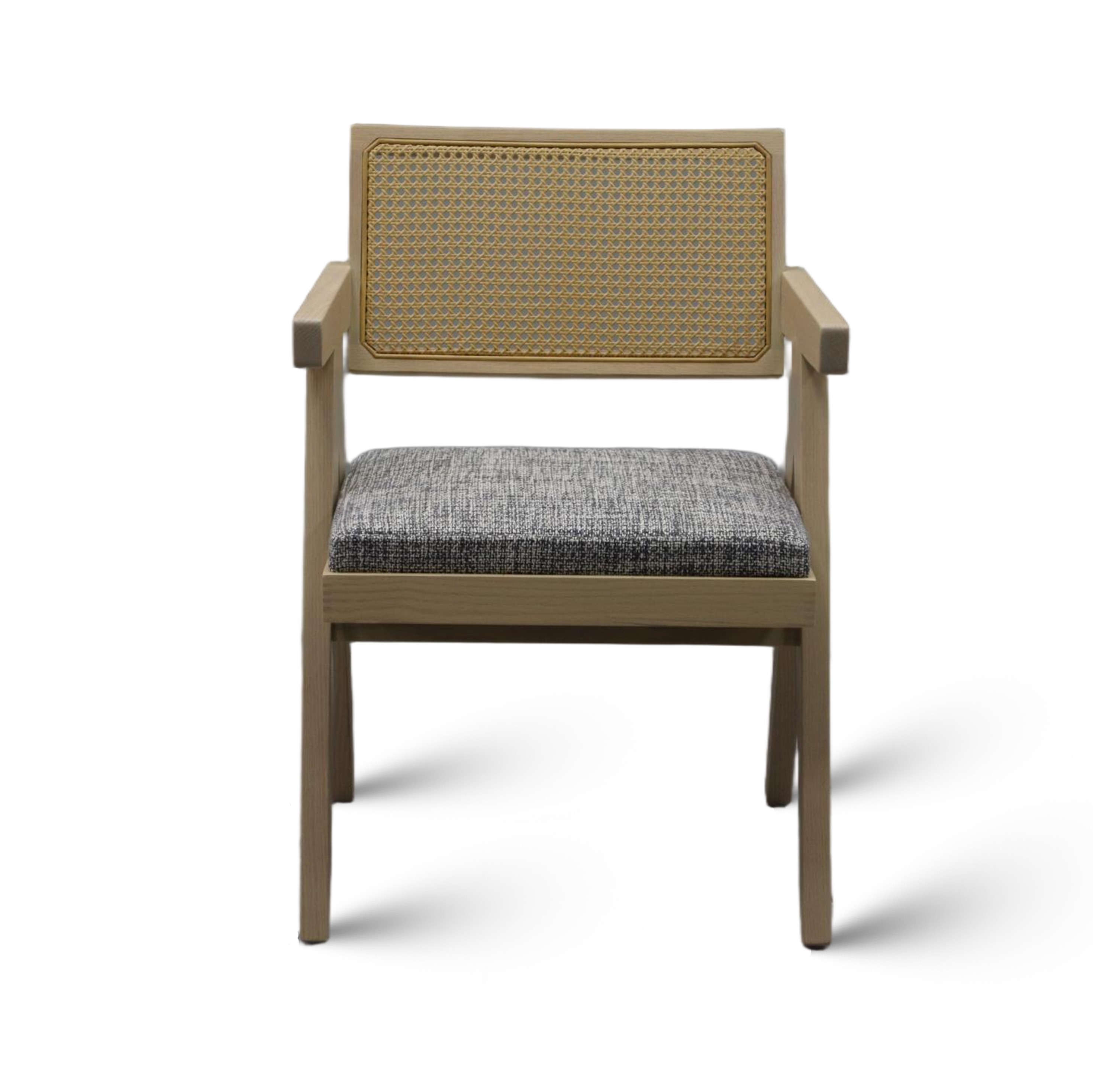 Vintage Minimalist Solid Wood Dining Chair