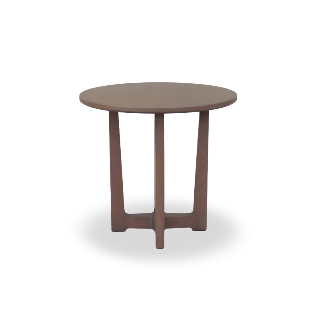 Log-Style Minimalist Side Table