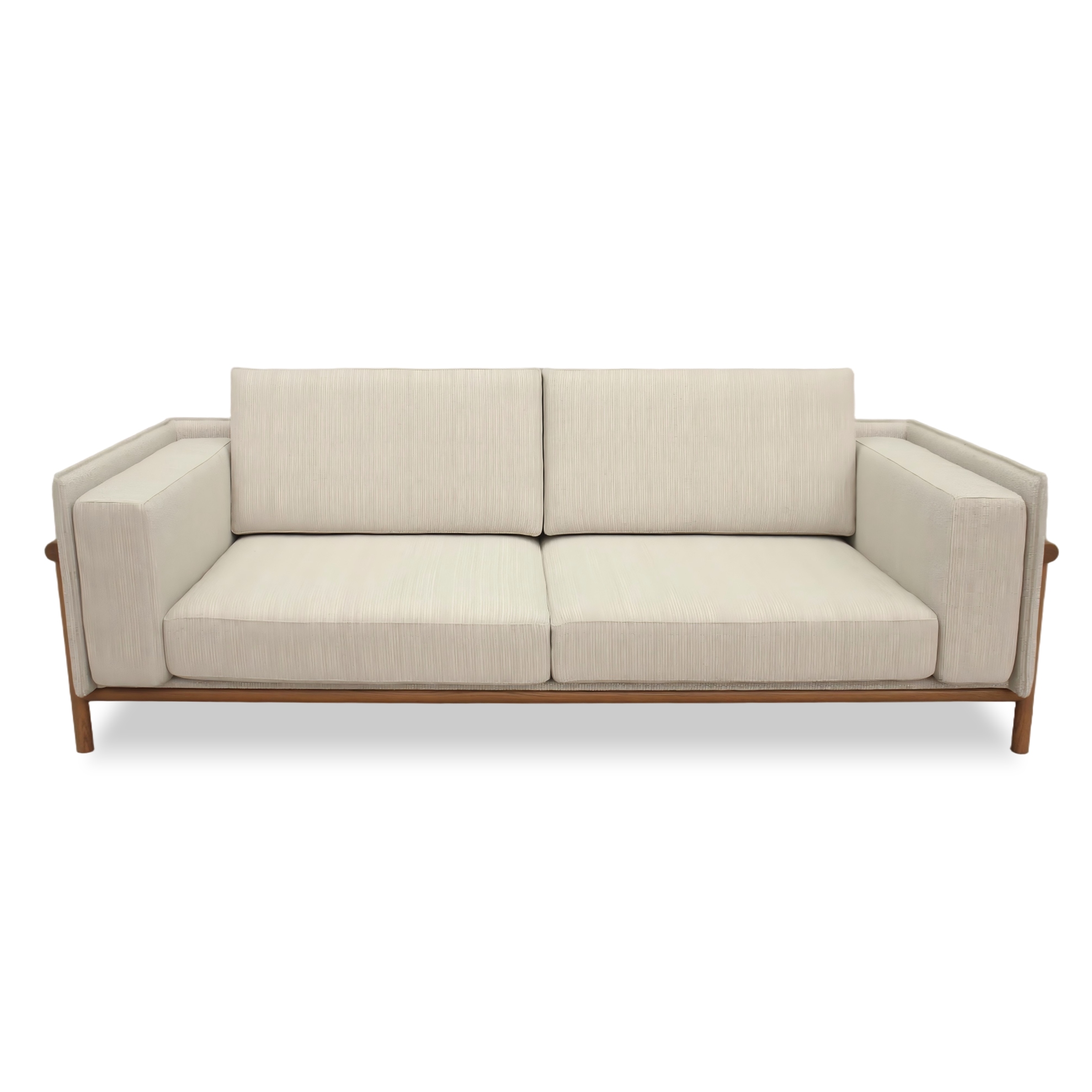 Modern Minimalist Straight-Row Sofa