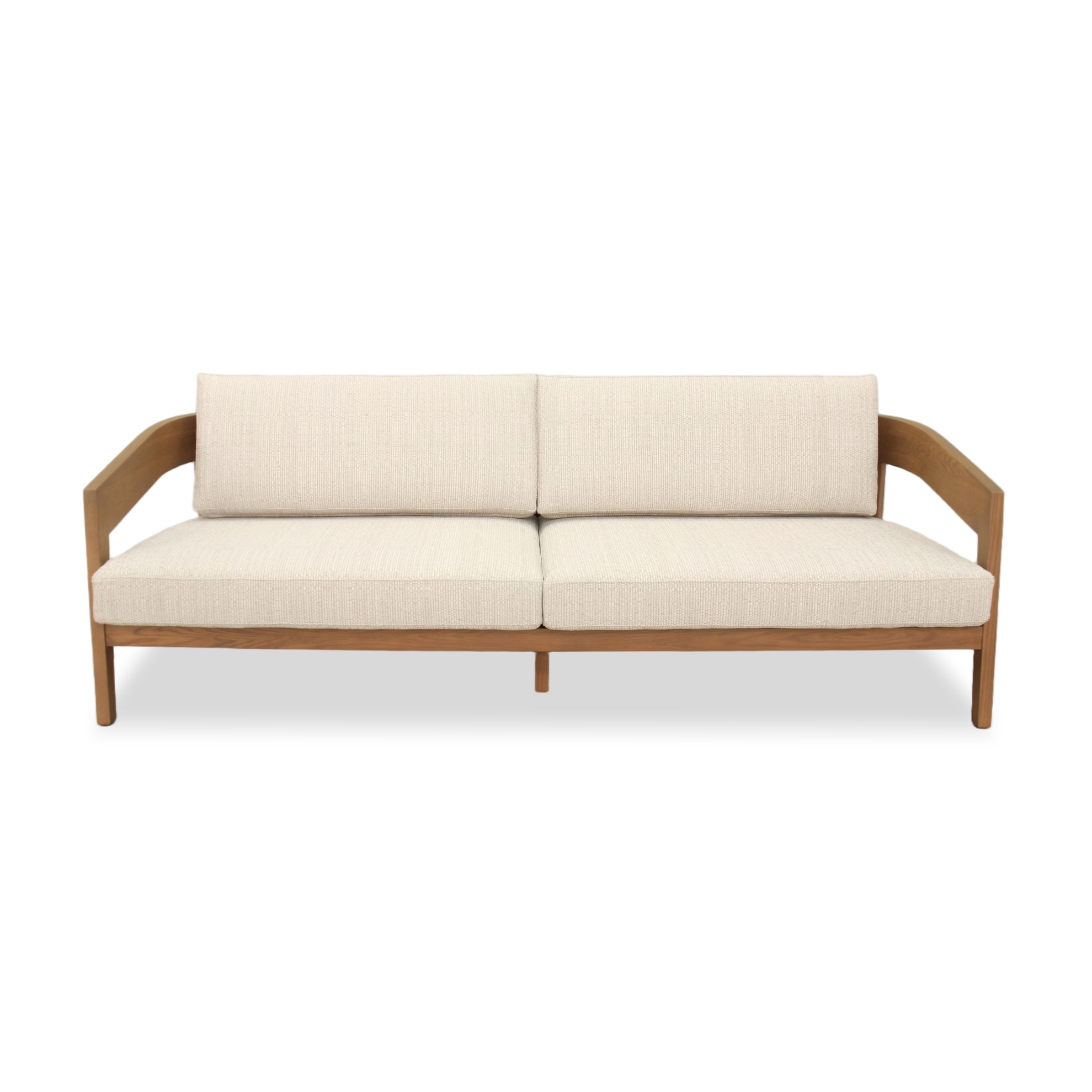 Modern Minimalist Solid Wood Sofa