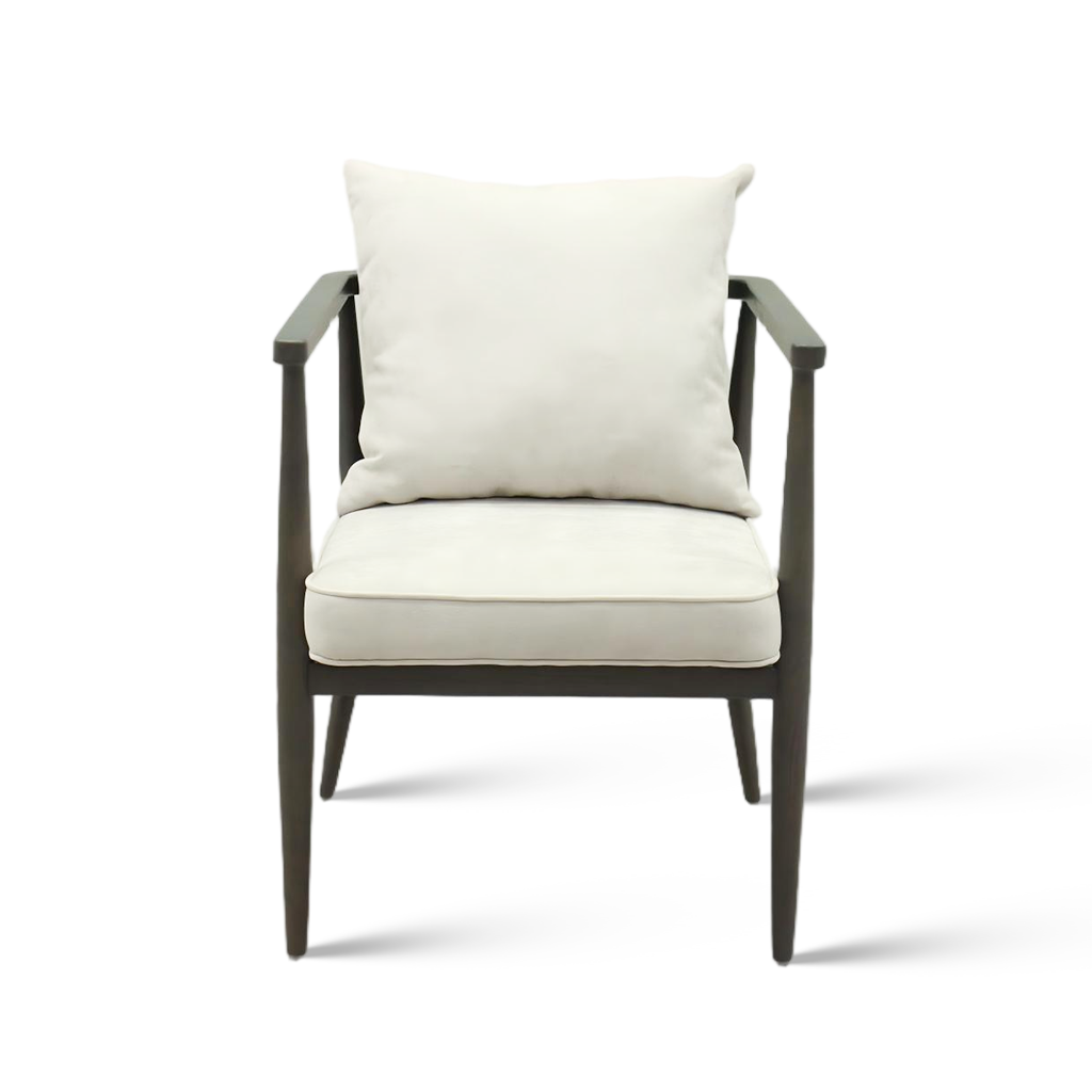 Italian-style Minimalist Solid Wood Dining Chair