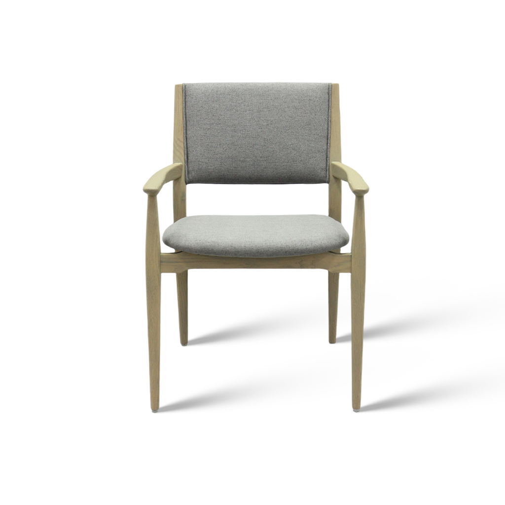 Nordic Light Luxury Solid Wood Armchair