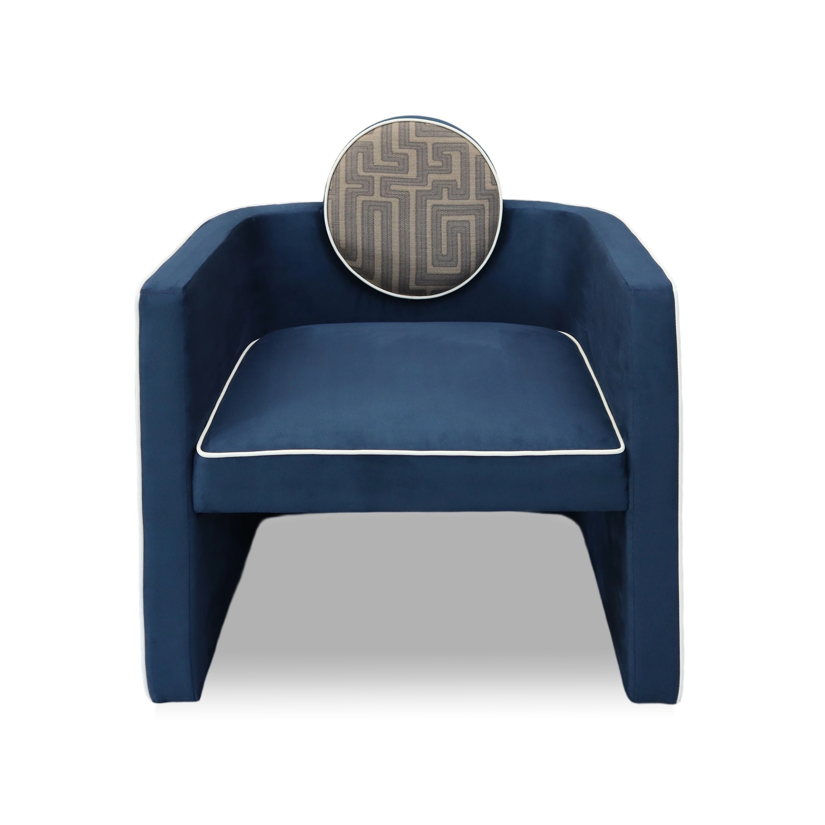 Light Luxury Minimalist Single Sofa